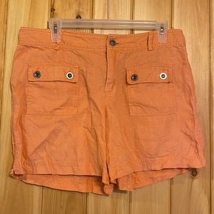 INC International Concepts Women’s Orange Shorts